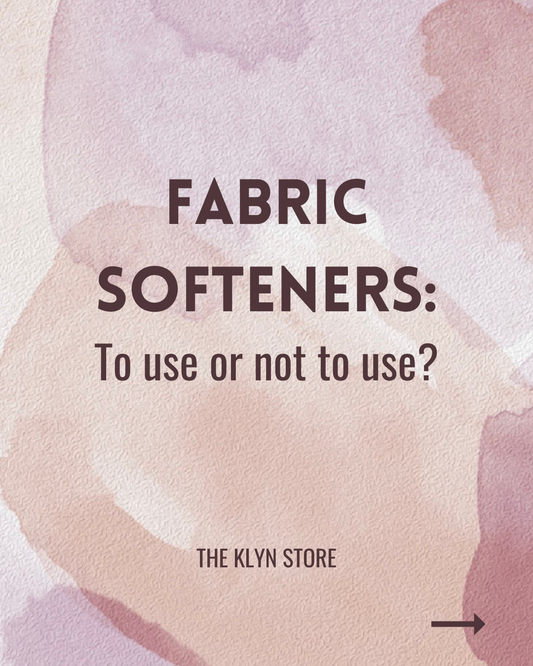 Fabric Softeners: To use or not to use?
