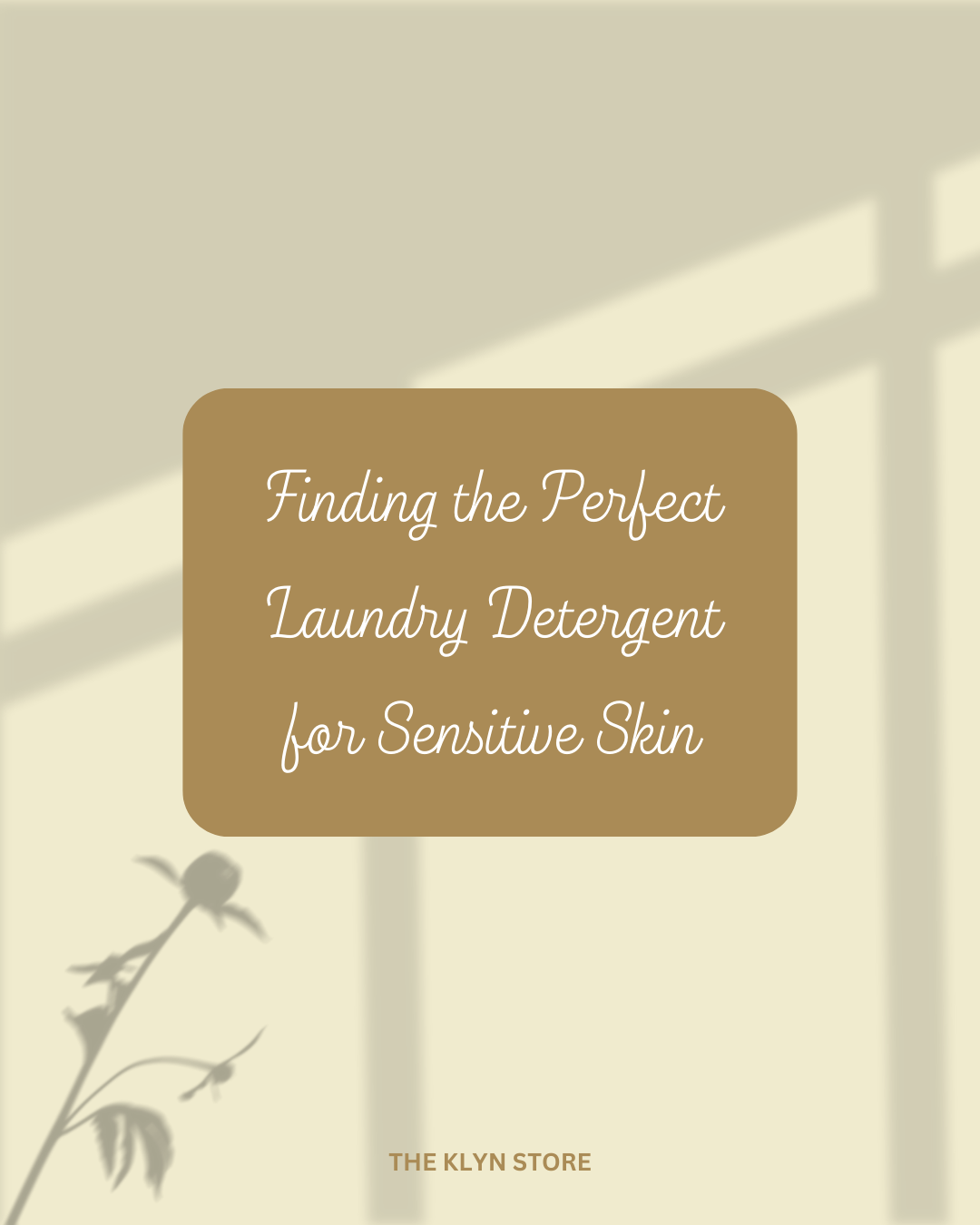 Finding the Perfect Laundry Detergent for Sensitive Skin: A Gentle Approach to Cleanliness
